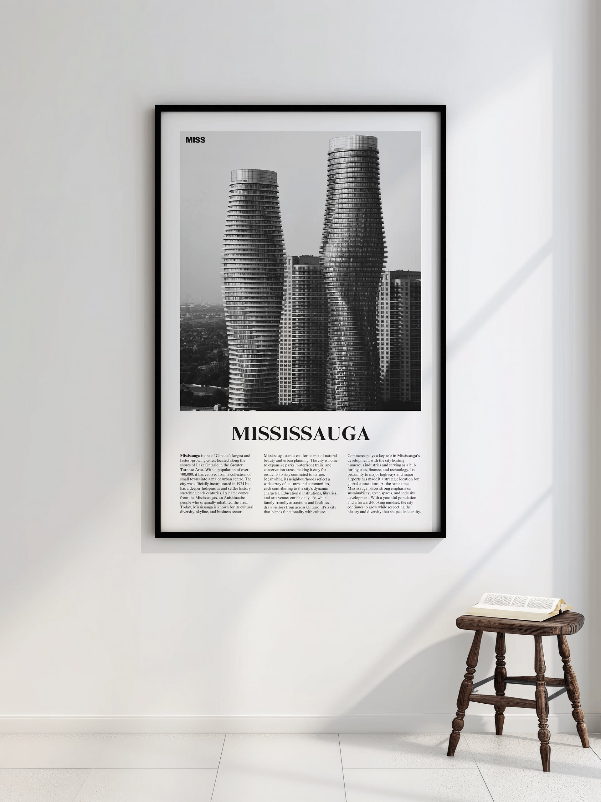 Mississauga 01 Newspaper Poster product image (2)