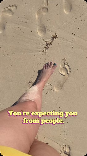 Gentle reminder.. stop expecting you from people #canada #beautiful #twitch