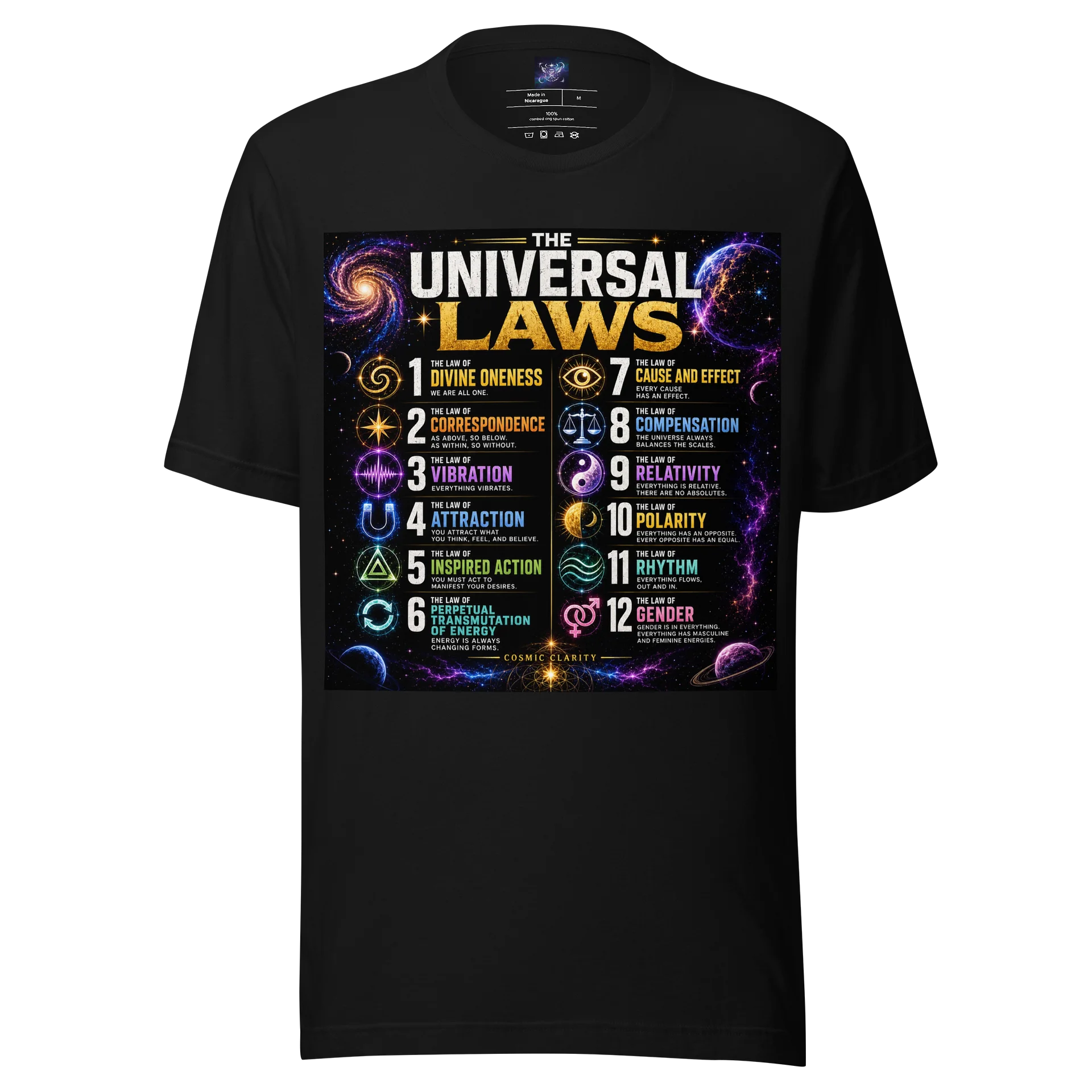 Universal Laws Unisex T-shirt product image (1)