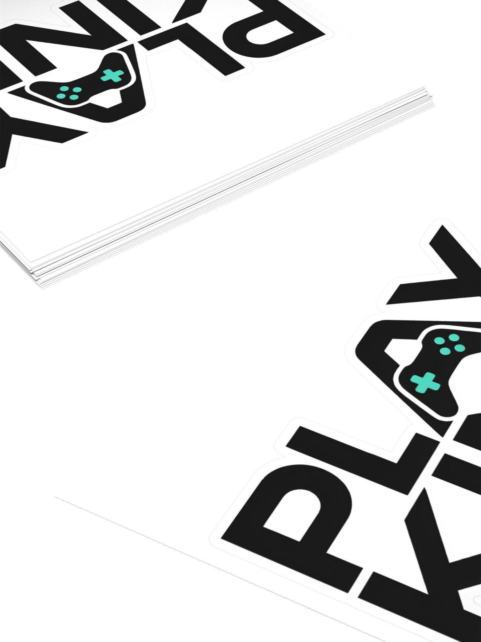 Play Kind Kiss-Cut Sticker – 4" × 4" product image (4)