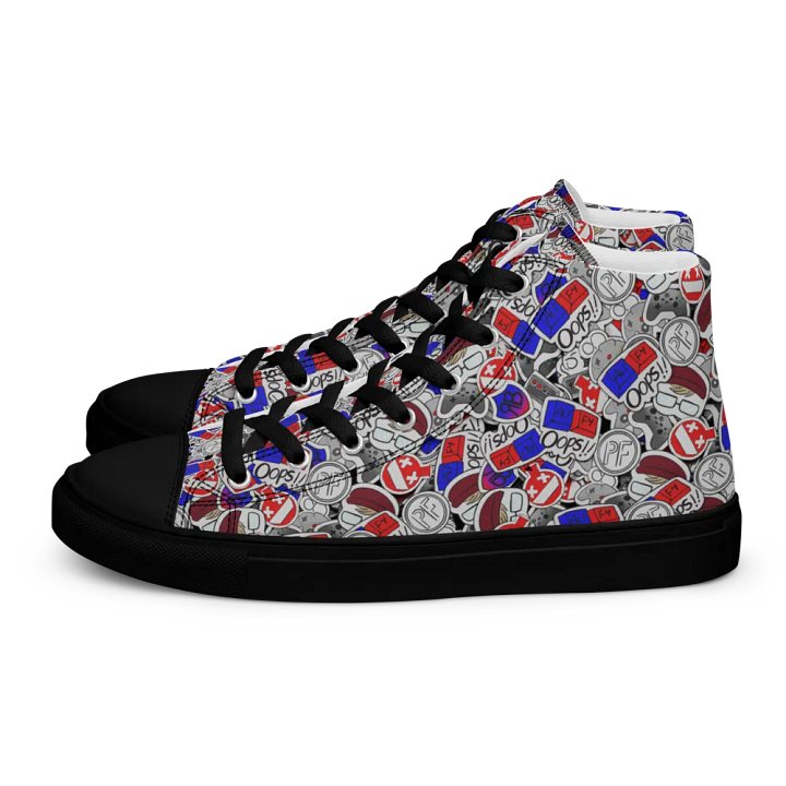 Sticker-Bomb Men's Hi-Tops product image (1)
