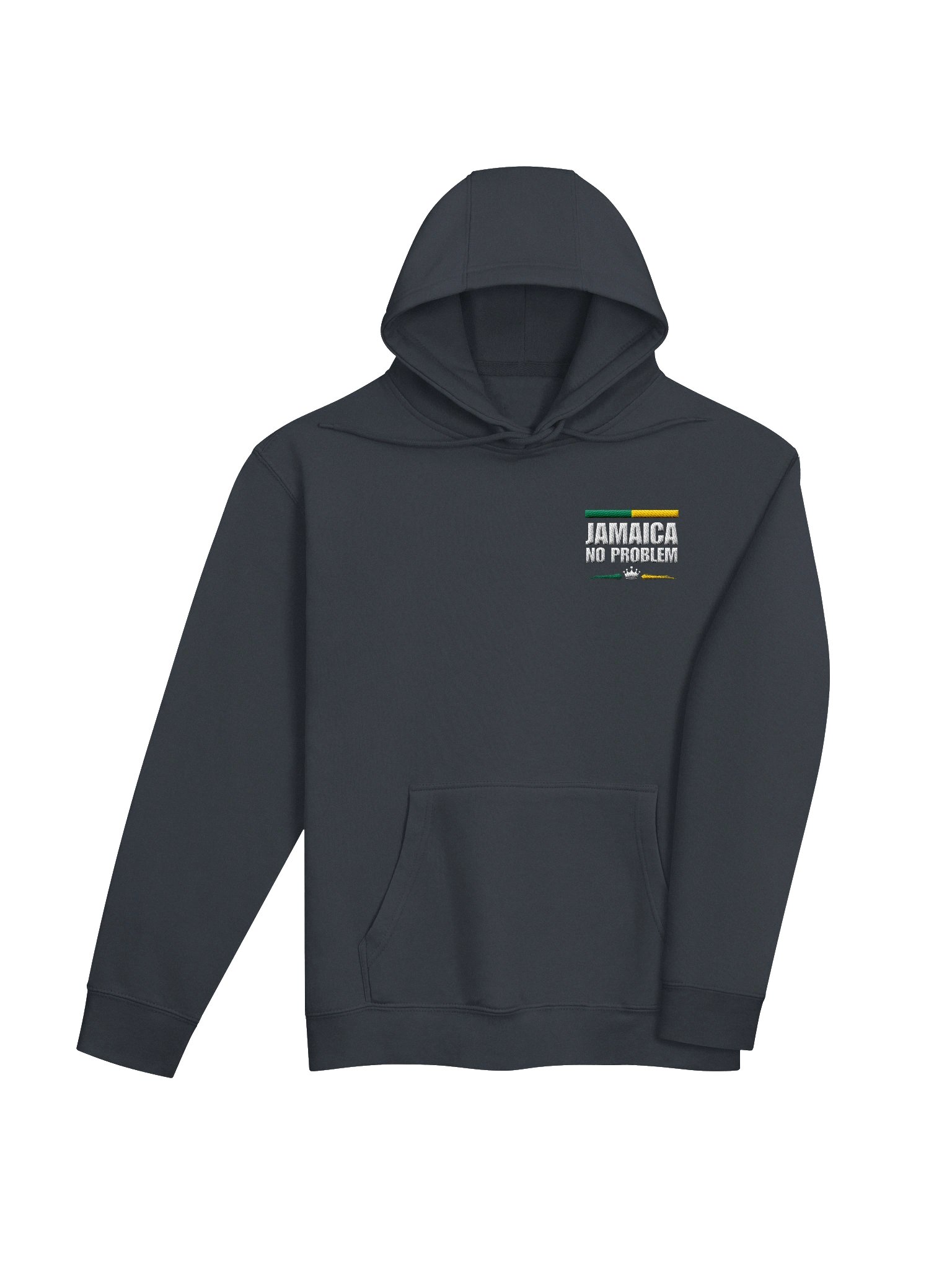Jamaica No Problem Embroidered Hoodie product image (4)