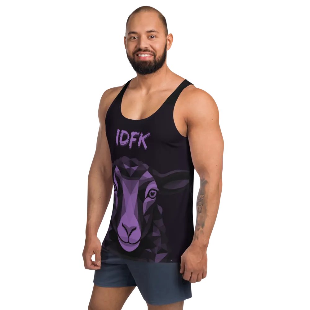 IDFK Black Sheep Full Purple Tank Top product image (12)