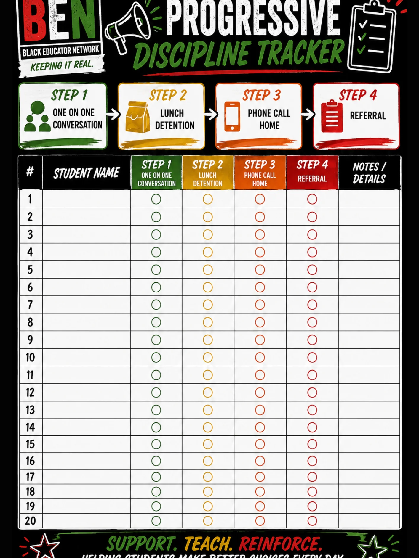 Progressive Discipline Tracker product image (1)