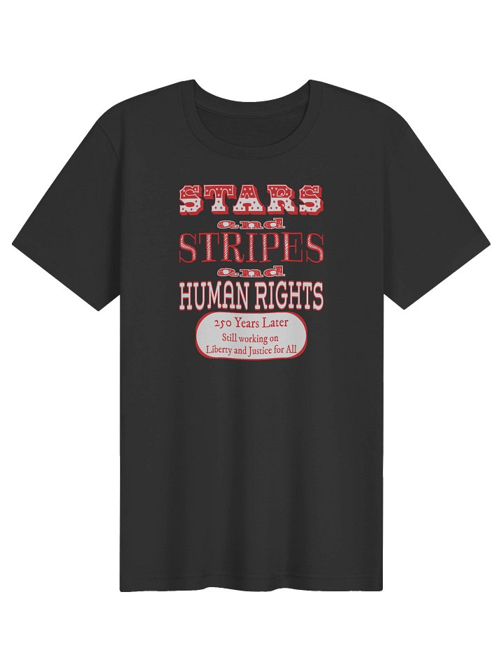 Stars and Stripes and Human Rights (red) product image (1)