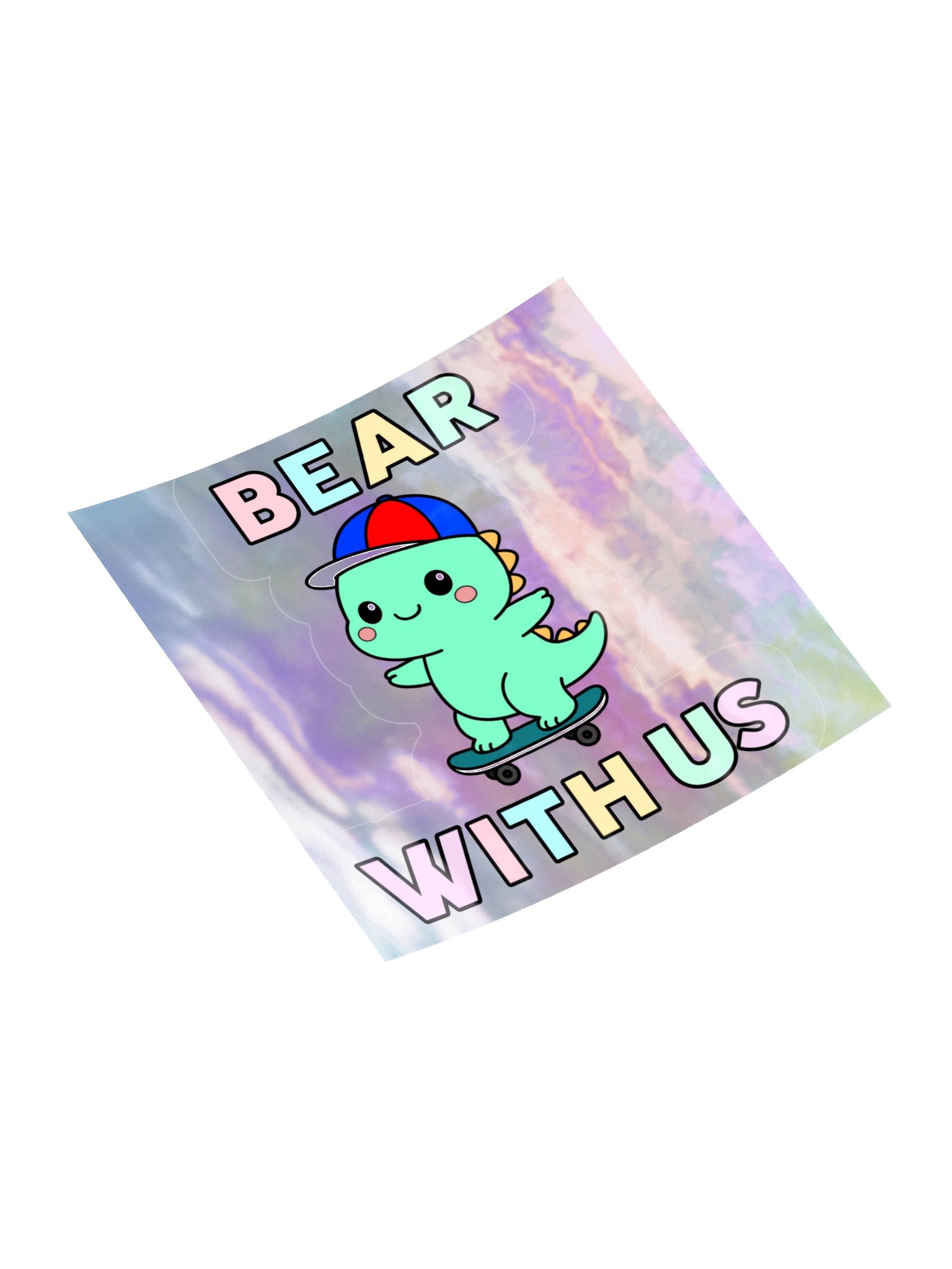 Dino Logo Sticker (Holo) product image (10)