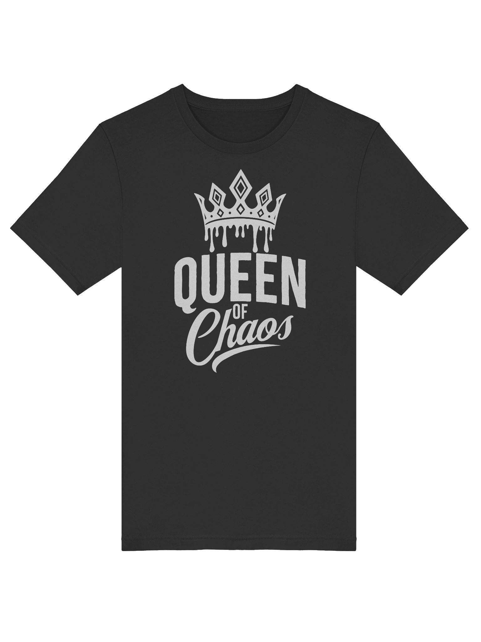 Queen of Chaos Tshirt - White Text product image (5)