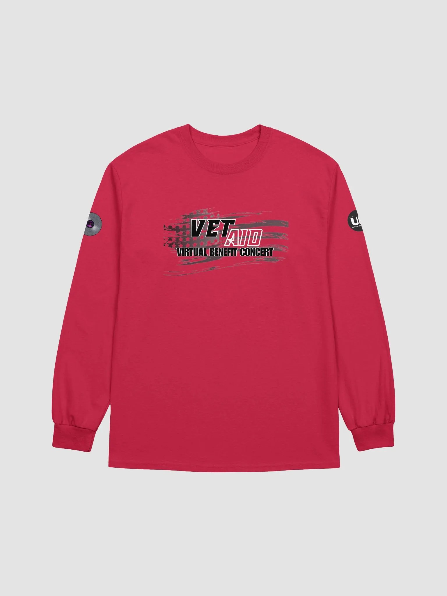 VETAID CONCERT RED-FRIDAY LONG SLEEVE product image (1)