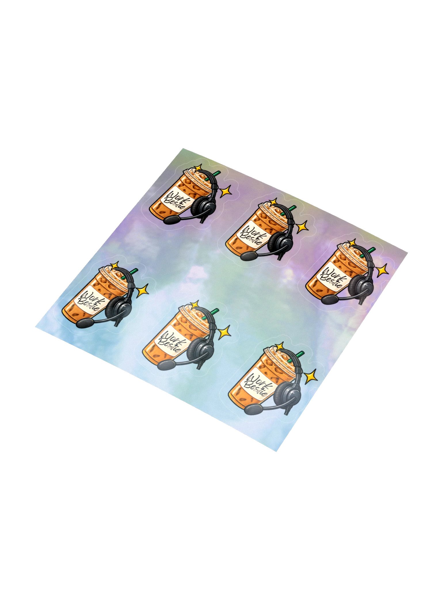 Work Bestie Sticker Sheet product image (3)