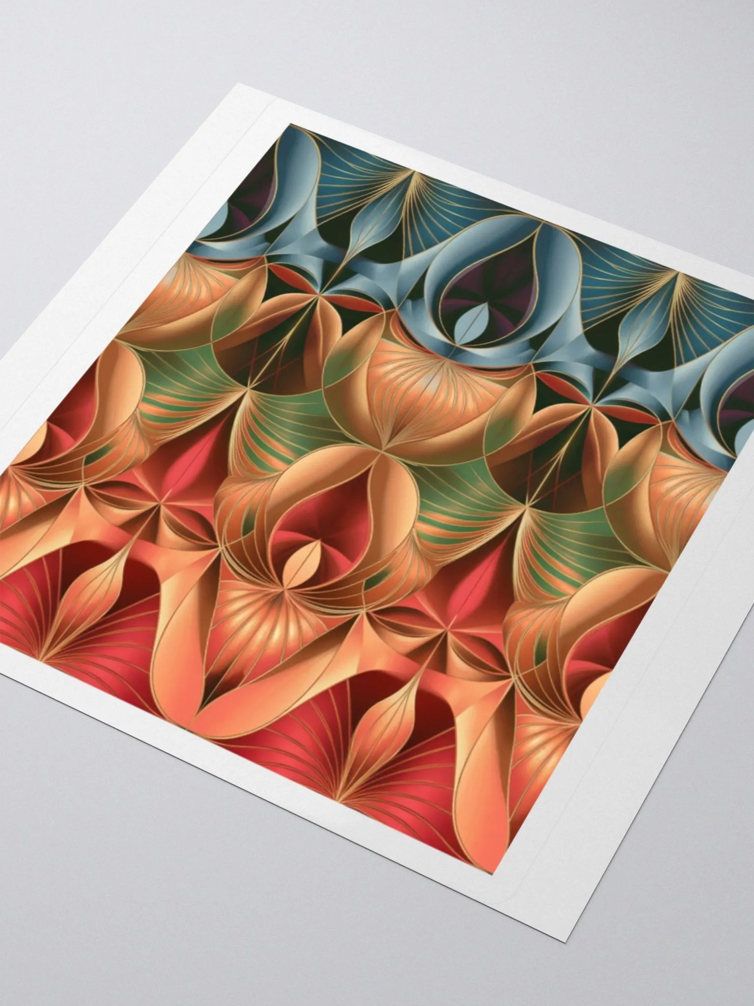 Exclusive Abstract Kaleidoscope Sticker | Premium Kiss Cut Vinyl product image (3)