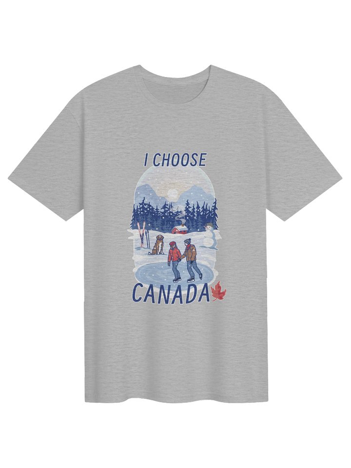 I CHOOSE CANADA, WINTER EDITION GRAPHIC T by Claus Kellerman POV product image (1)