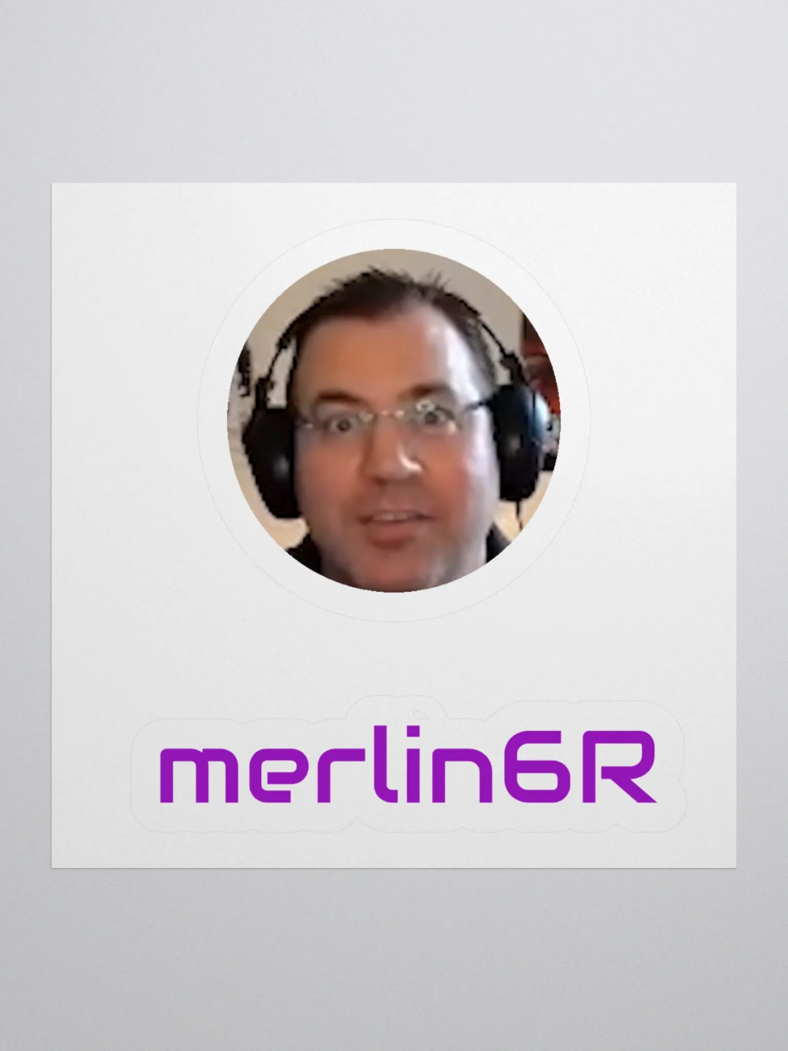 merlin6R sticker product image (1)
