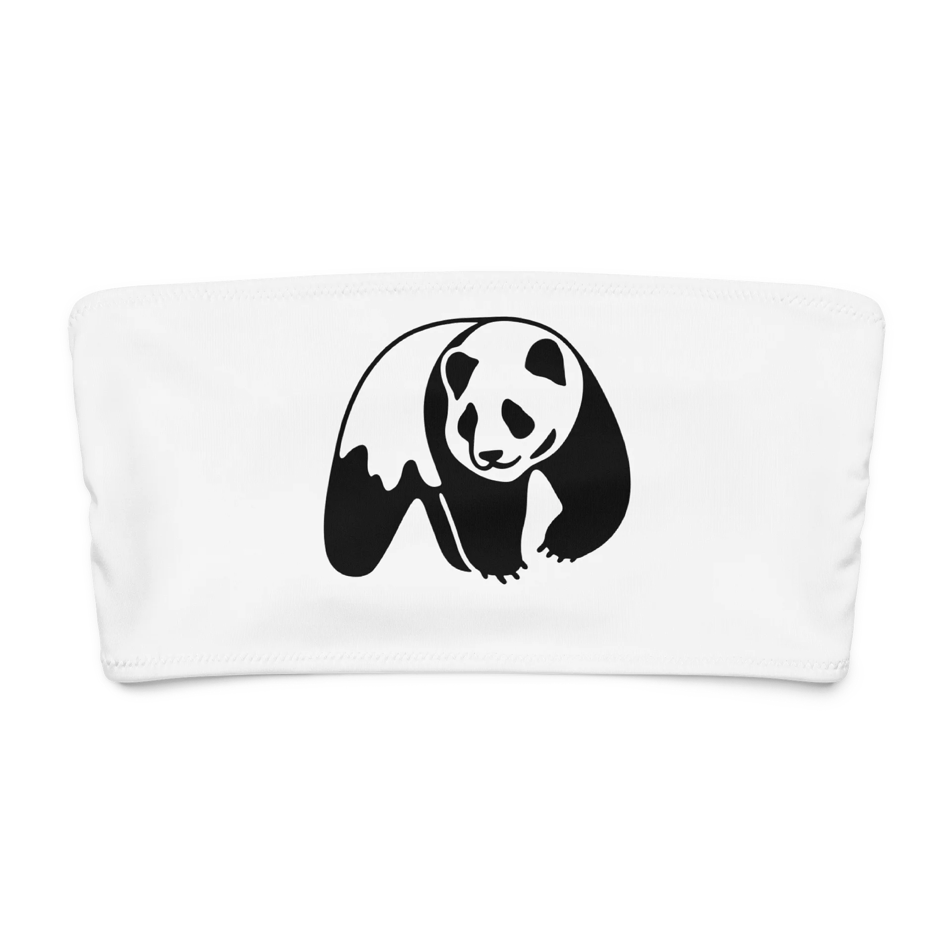 Midnight All-Over Print Bandeau Bikini Top product image (1)