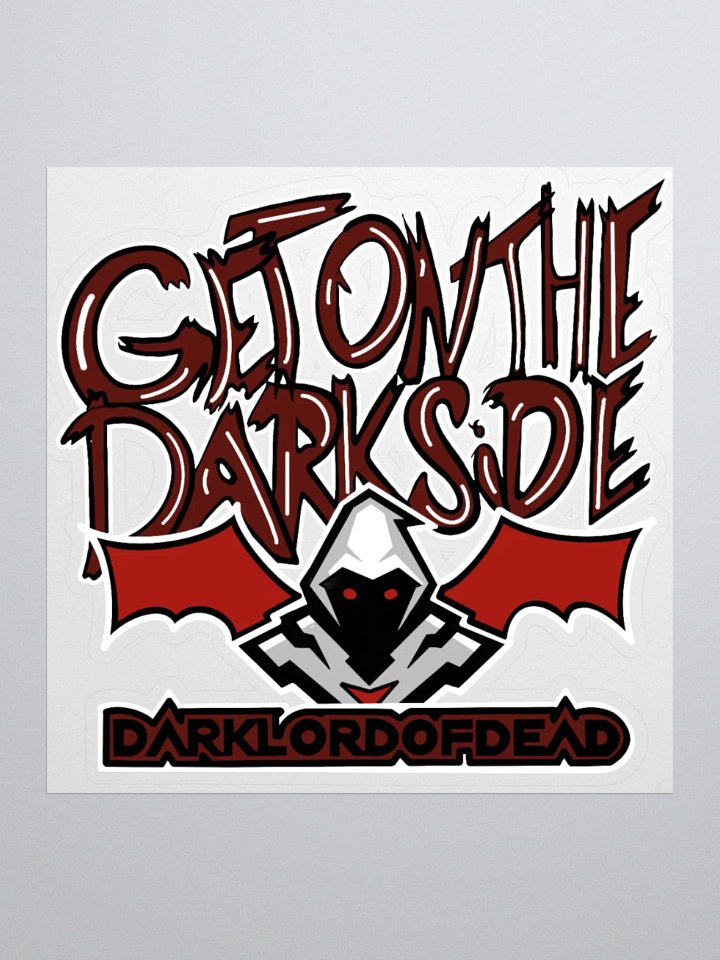 Darks get on the dark side Sticker product image (2)
