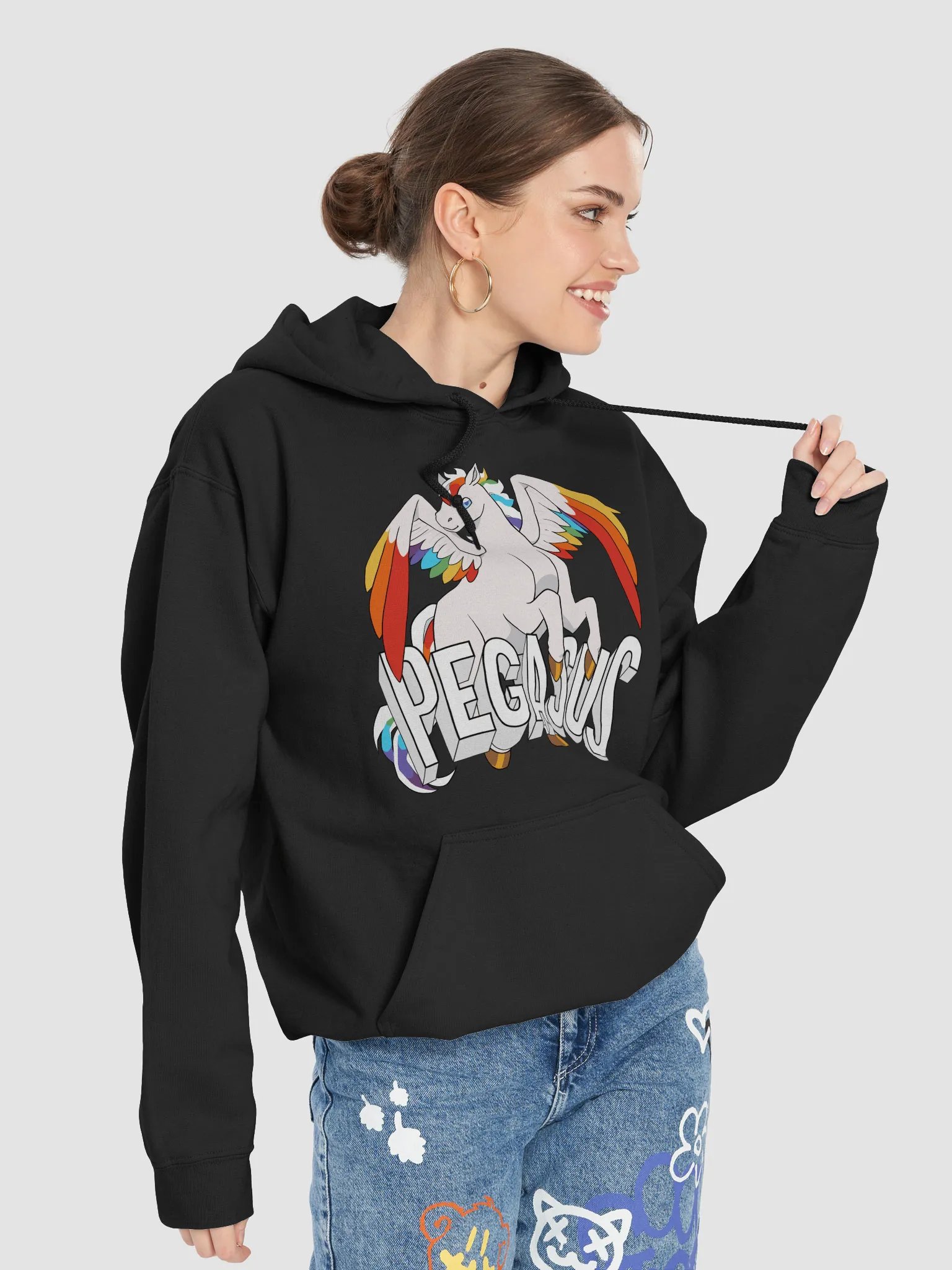 Rainbow Pegasus Hoodie product image (7)
