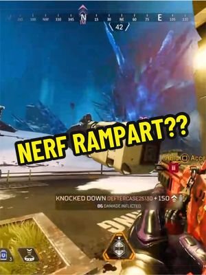 GET RAMPART AWAY FROM ME #creatorsearchinsights #funnygamers #apexlegends #apexlegendsclips #memecut