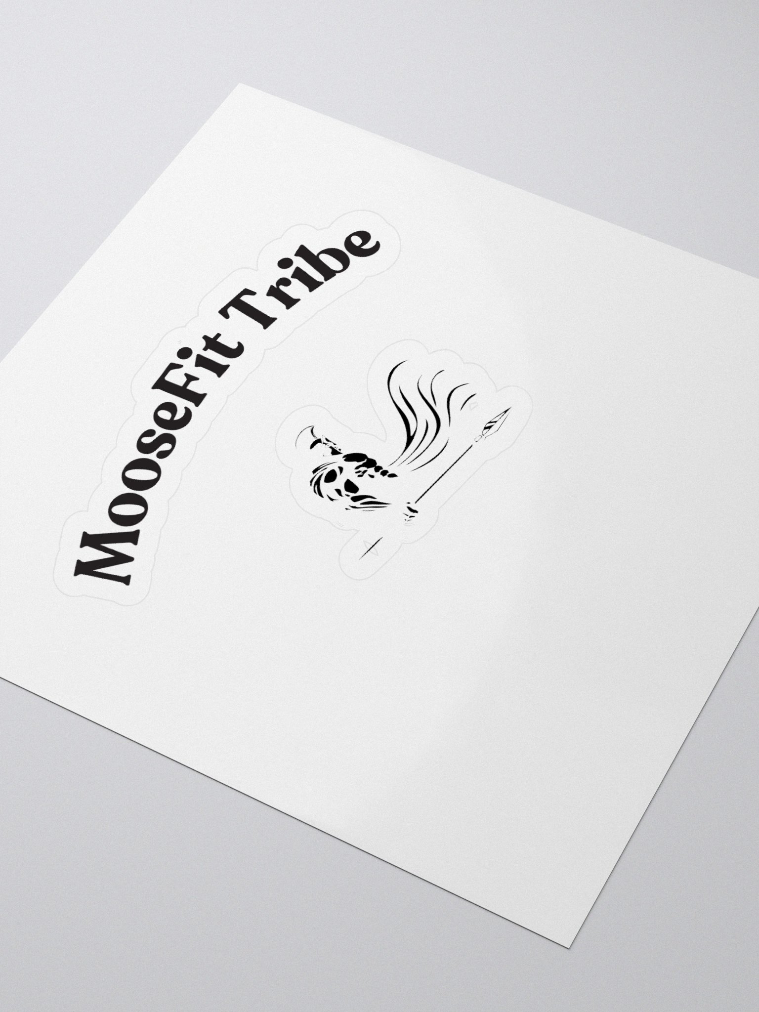 MooseFit Tribe Warrior Sticker product image (3)