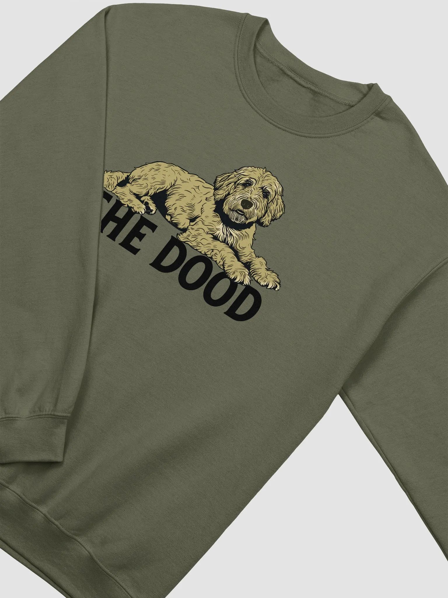 The Dood Sweatshirt of a Doodle | Funny Shirt for Golden Doodle, Labradoodle, and Bernedoodle Owners product image (4)