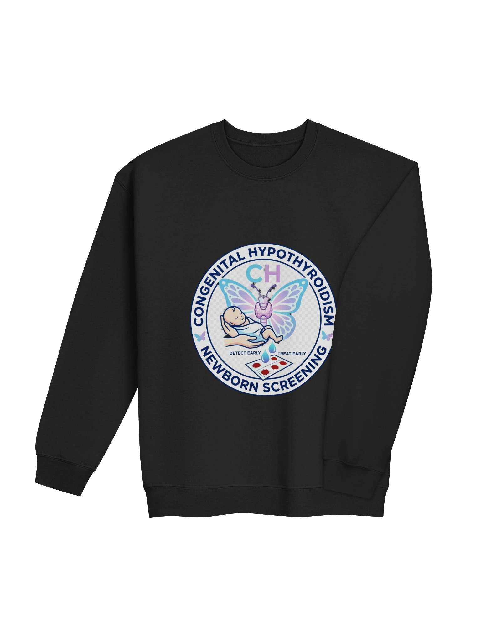 Congenital Hypothyroidism Awareness Crewneck Sweatshirt product image (4)