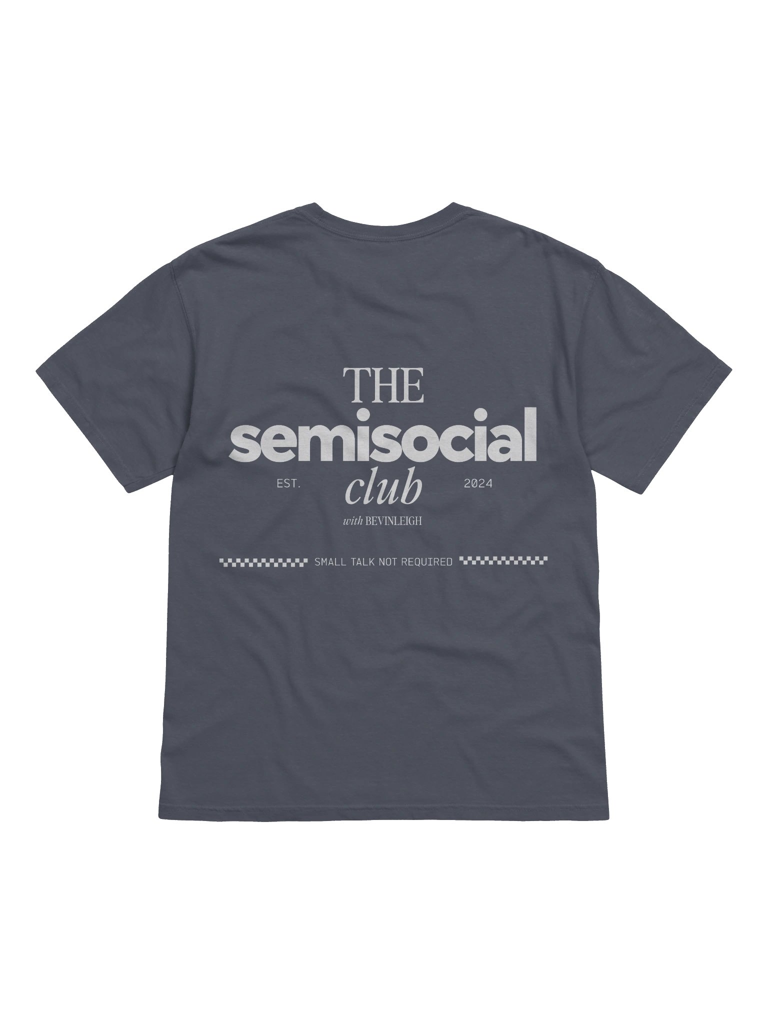 extroverted introvert - printed tee product image (82)