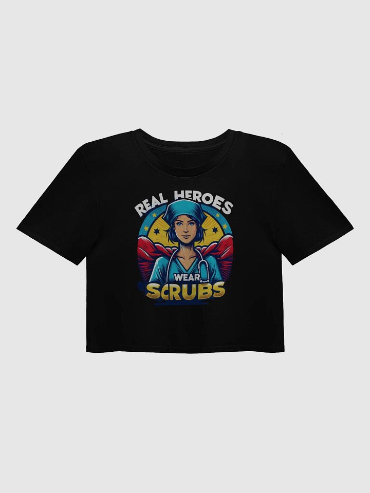 Superhero Scrubs Women's Crop Top product image (1)