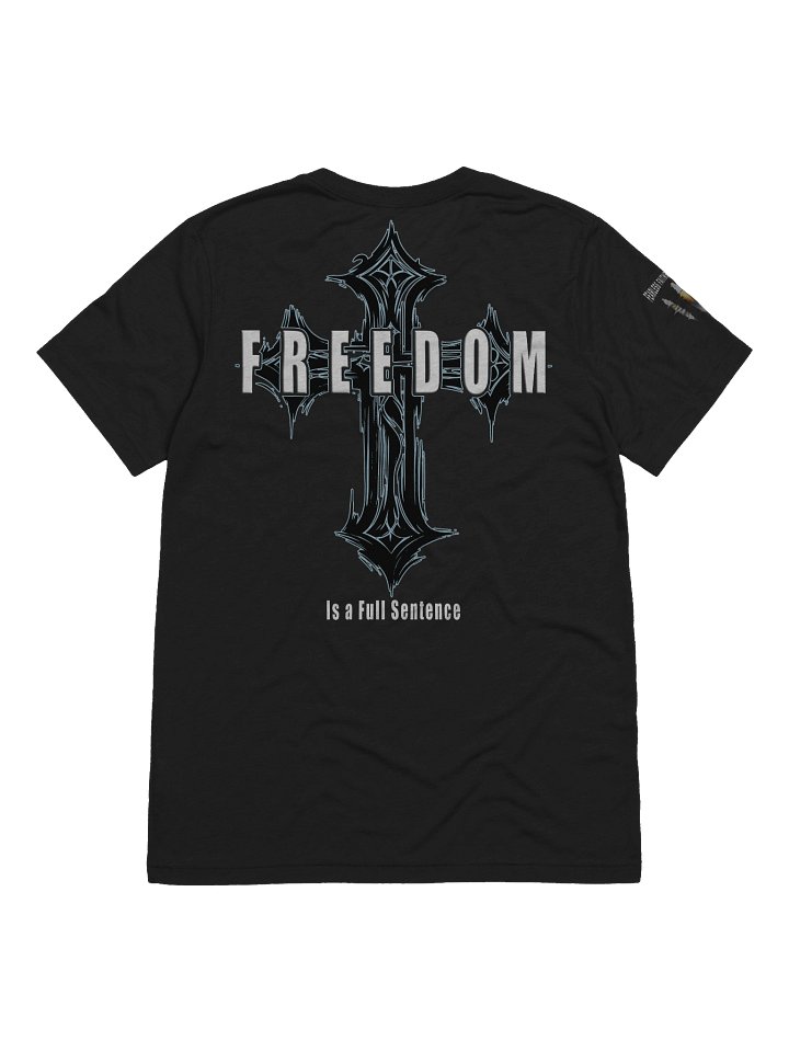 Gothic Fearless, Faithful, Freedom Tri-Blend Tee product image (7)