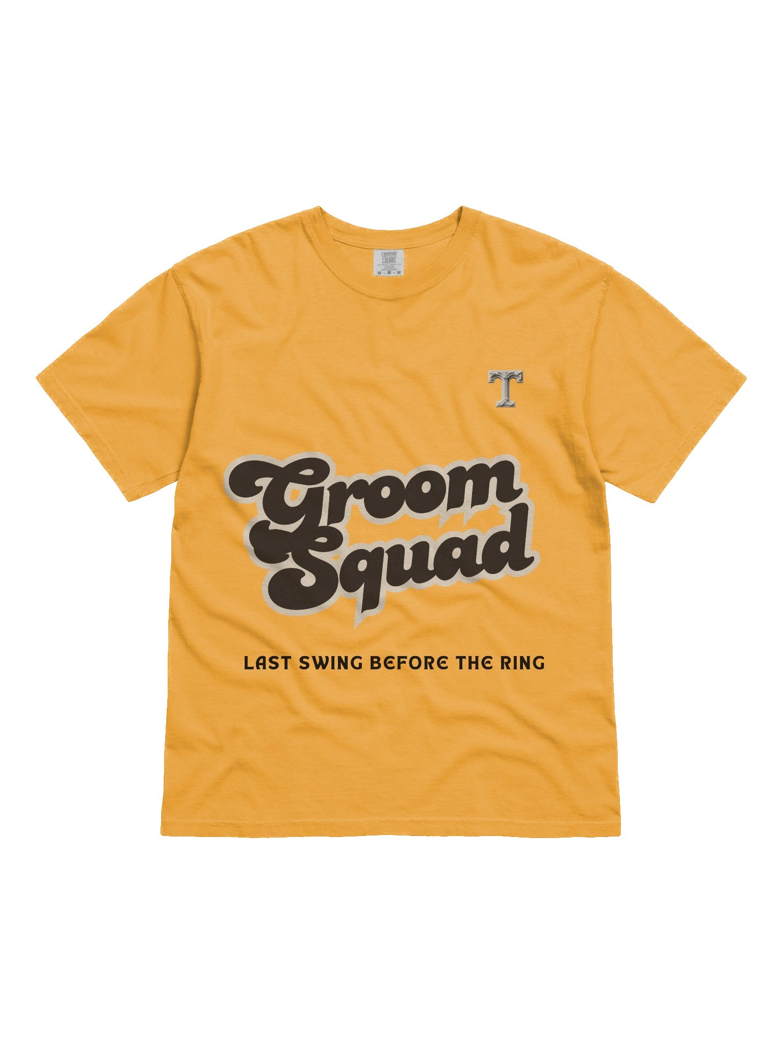 Groom Squad Comfort Colors Tee product image (2)