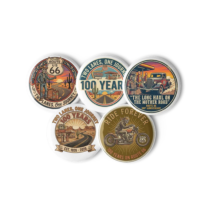 Route 66 Anniversary Collection - V3 Pins product image (1)