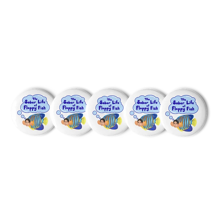 Sober Floppy Fish Pins product image (1)