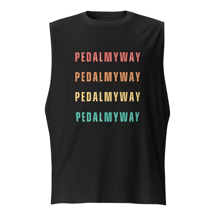 PEDALMYWAY Textured Tank product image (1)