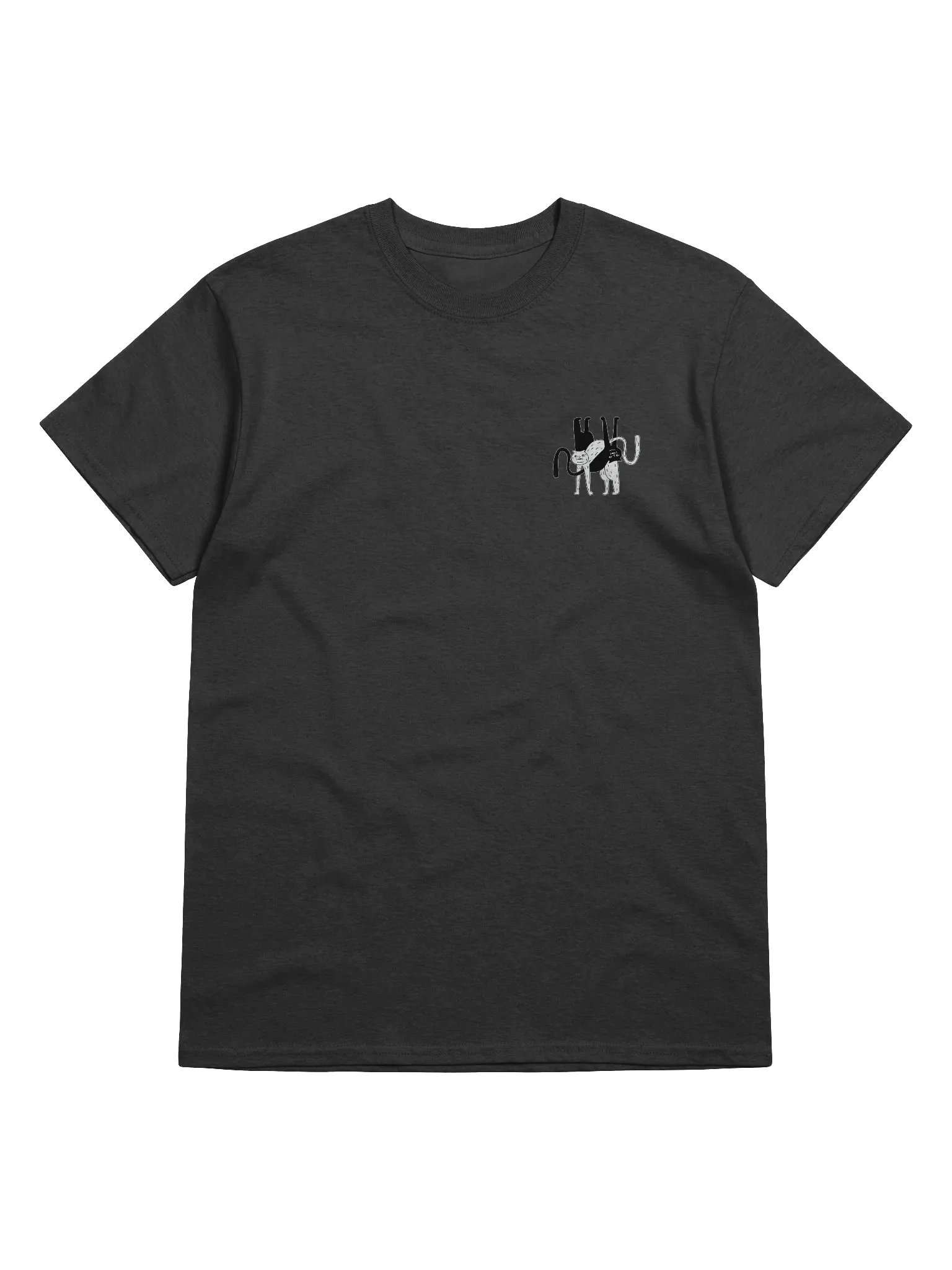 Cats Find Balance in Chaos T-Shirt | Funny Yin Yang Cat Tee for Cat Lovers product image (2)