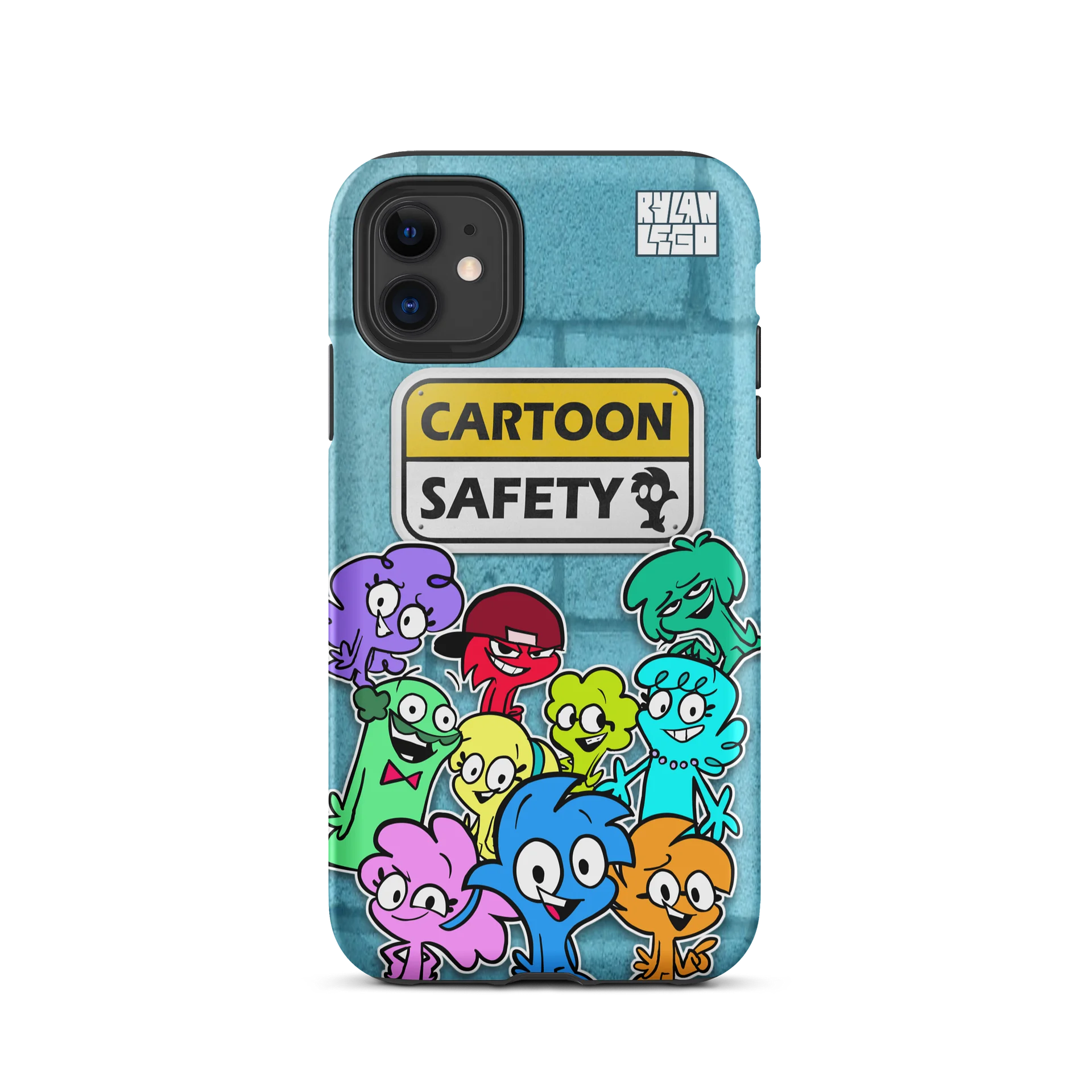 Cartoon Safety - iPhone® Tough Case product image (1)