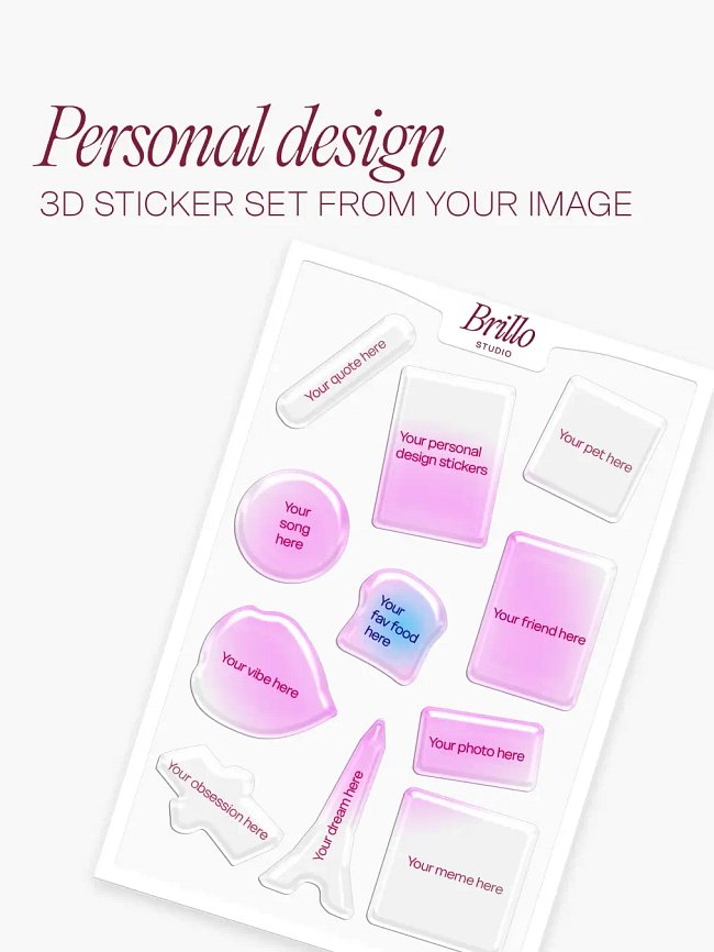 Personal Sticker Set