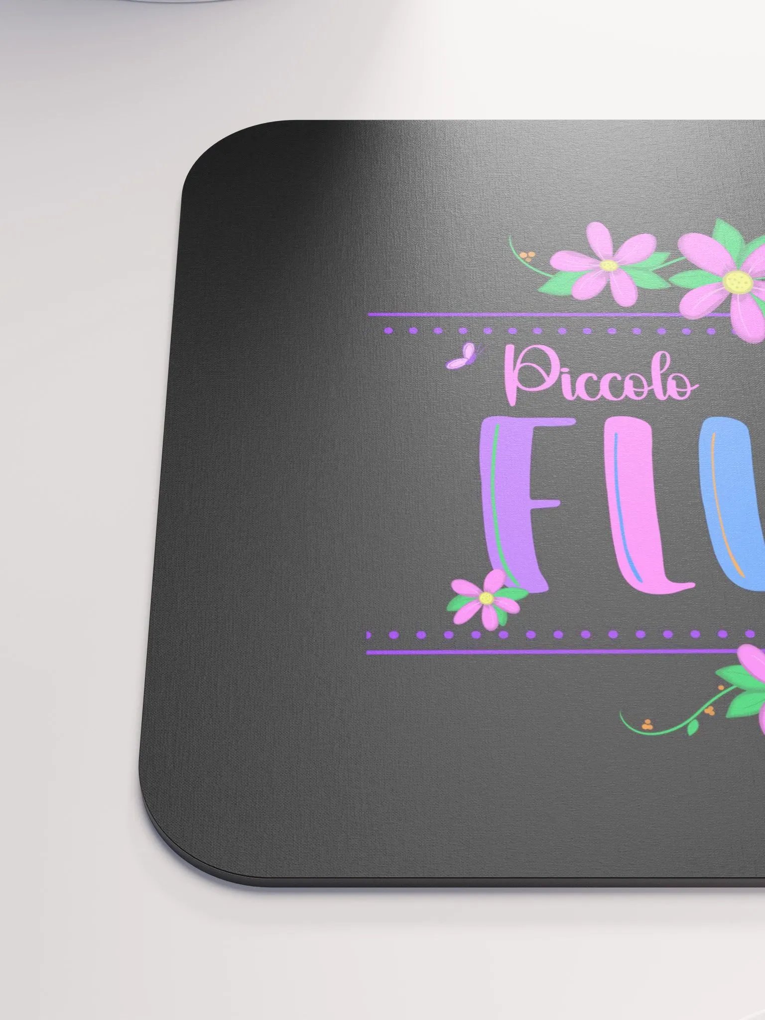 Floral Flute Piccolo Mouse Pad product image (6)