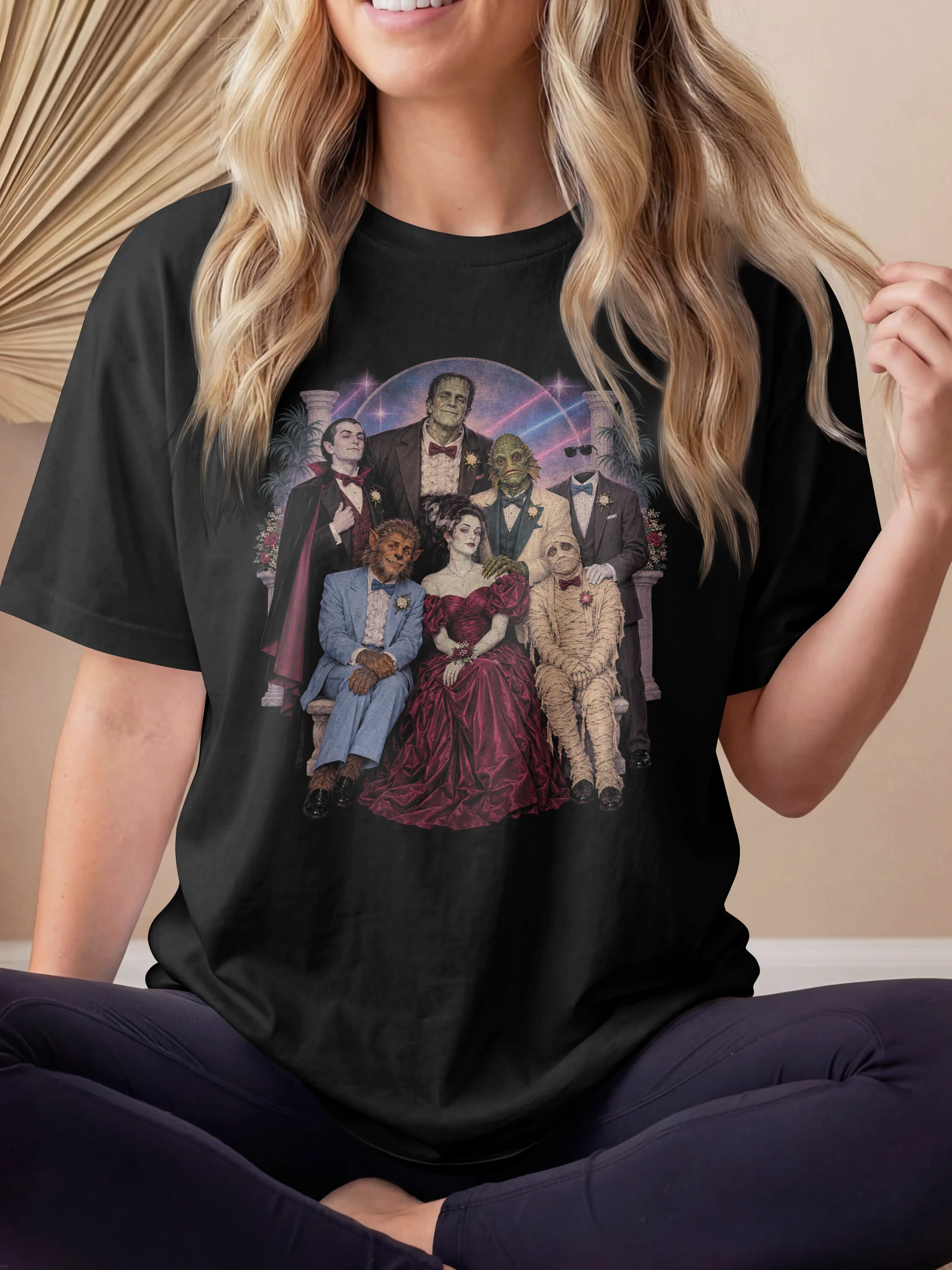 Monster Prom — Classic Horror Group Tee product image (2)