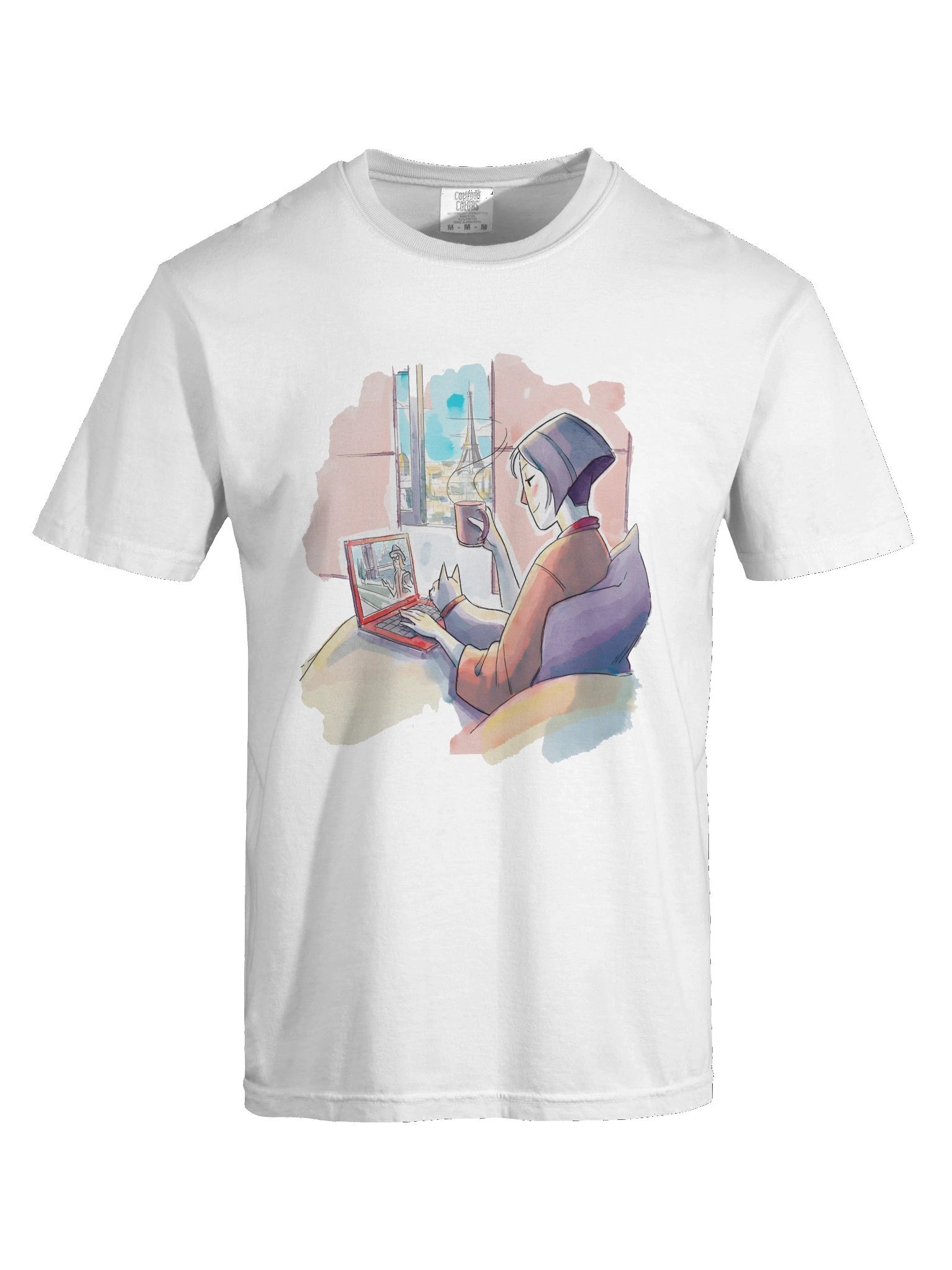 Streaming from Paris Tee product image (112)