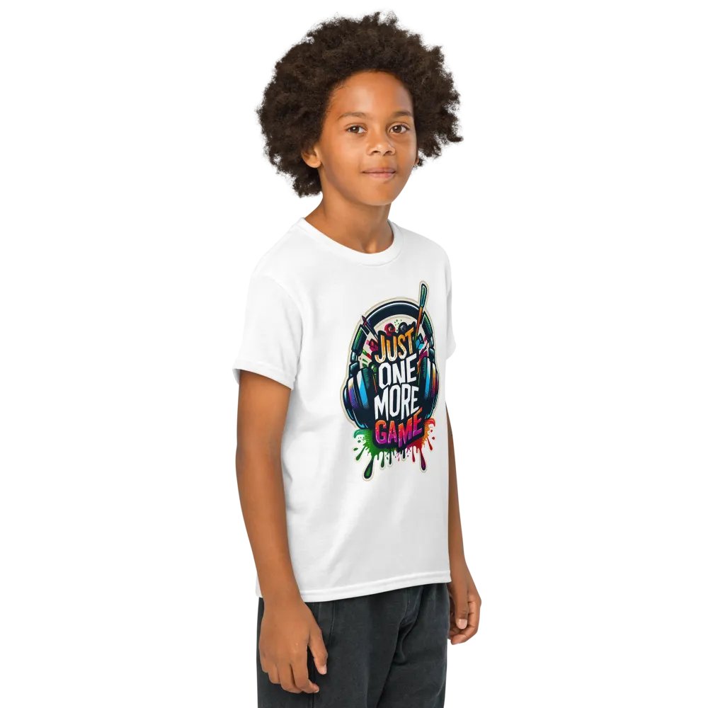 Just One More Game Graphic Youth Tee product image (44)