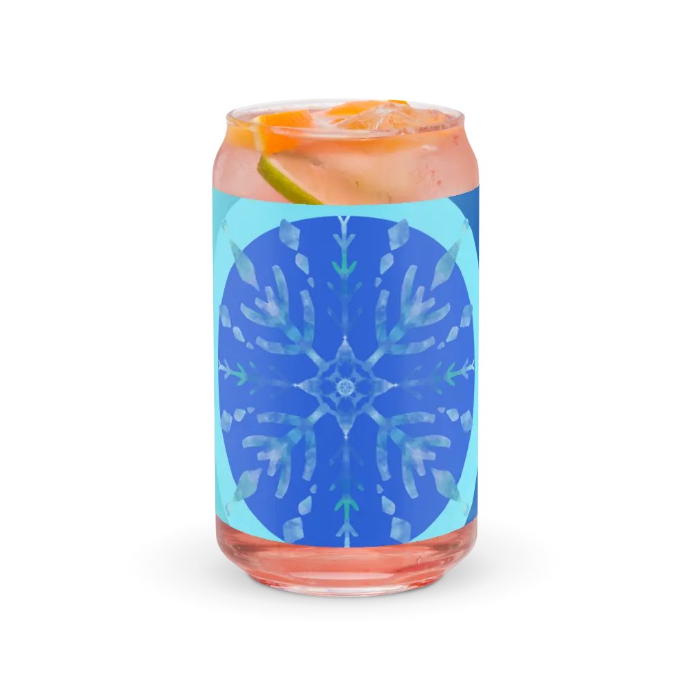 snowflake soda shape cup product image (37)