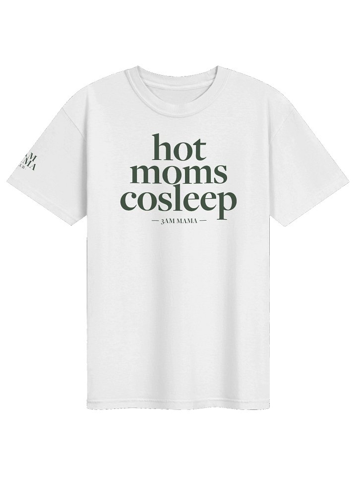 Hot Moms Cosleep Tee - White product image (1)