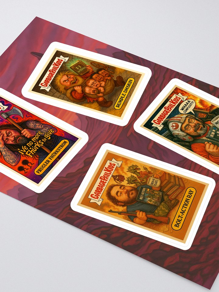 GPK Parody Sticker Sheet [TTRPG Twitter Edition] Sheet 15 product image (2)