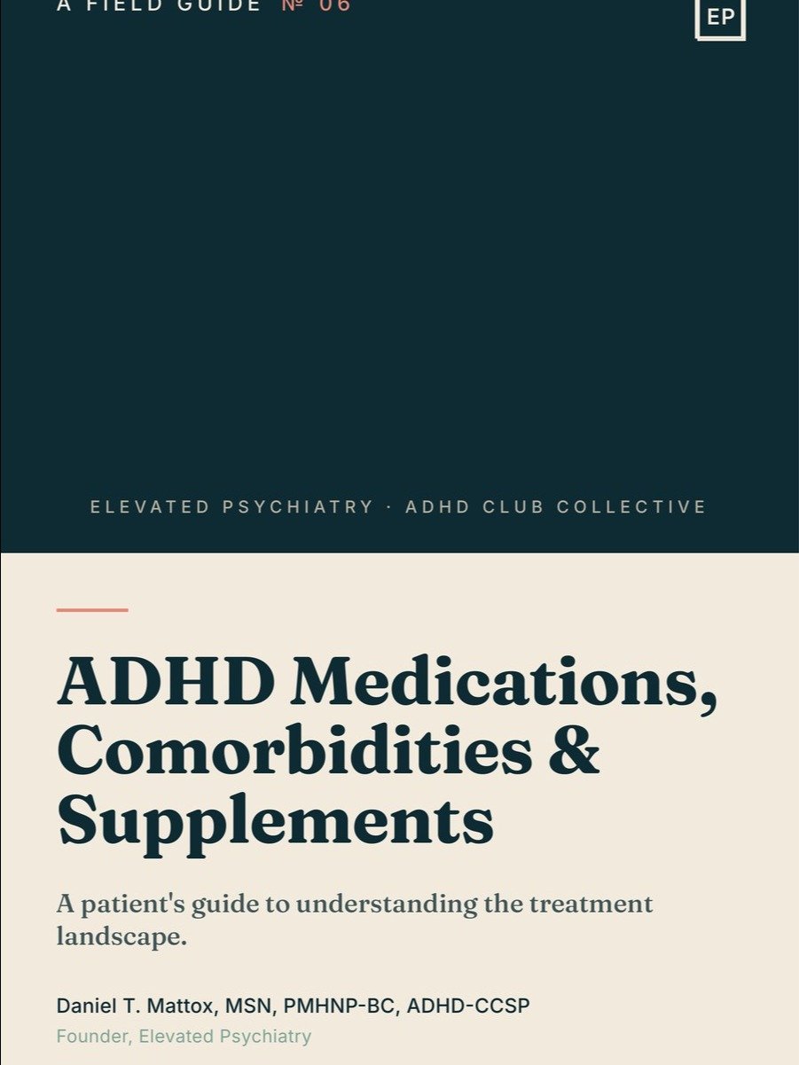 ADHD Medications, Comorbidities & Supplements product image (1)
