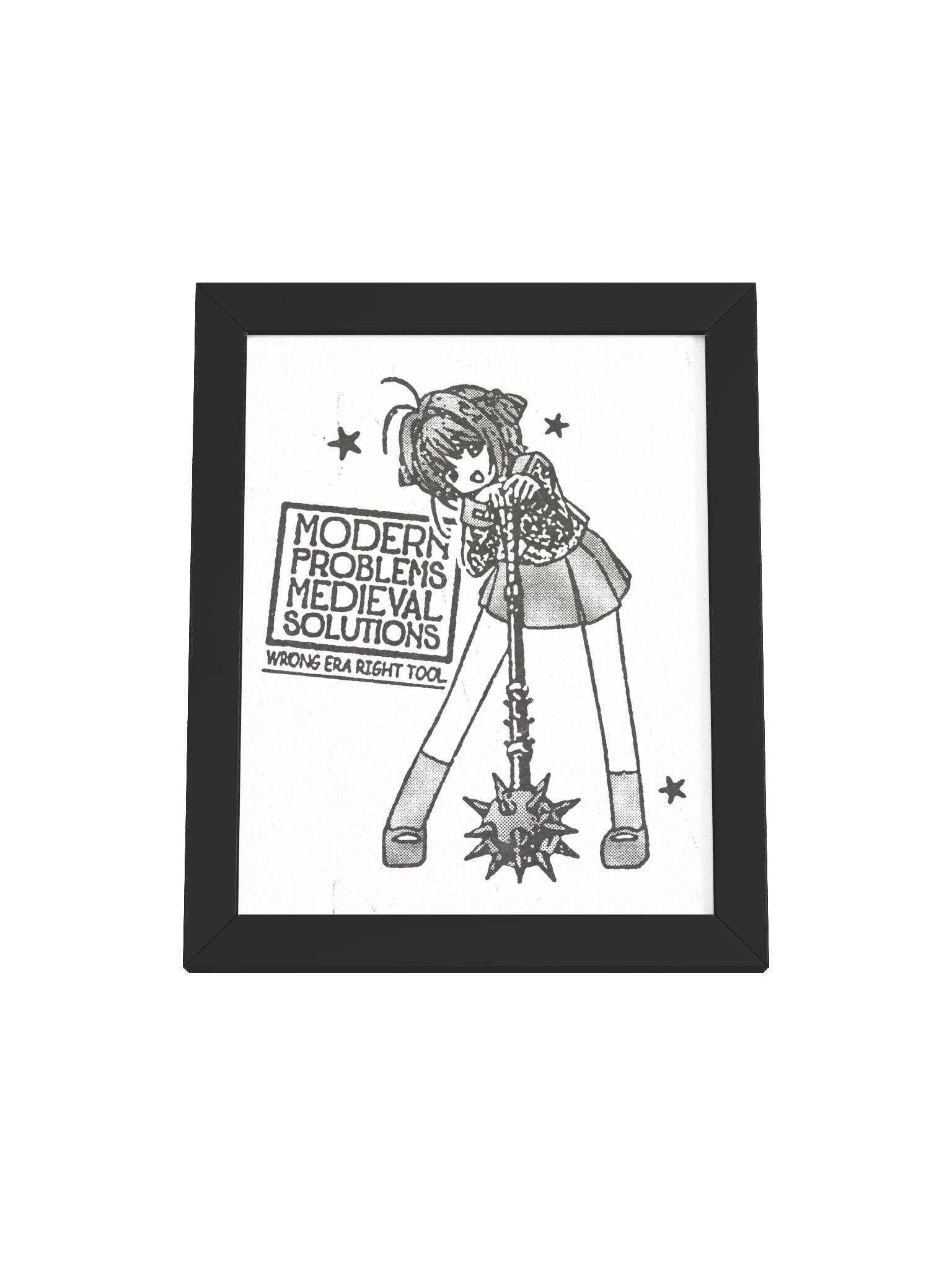 WRONG ERA ! Framed Print. product image (1)