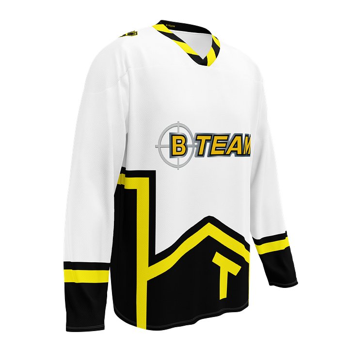 B-Team Sting Jersey - White And Black - Blank product image (1)