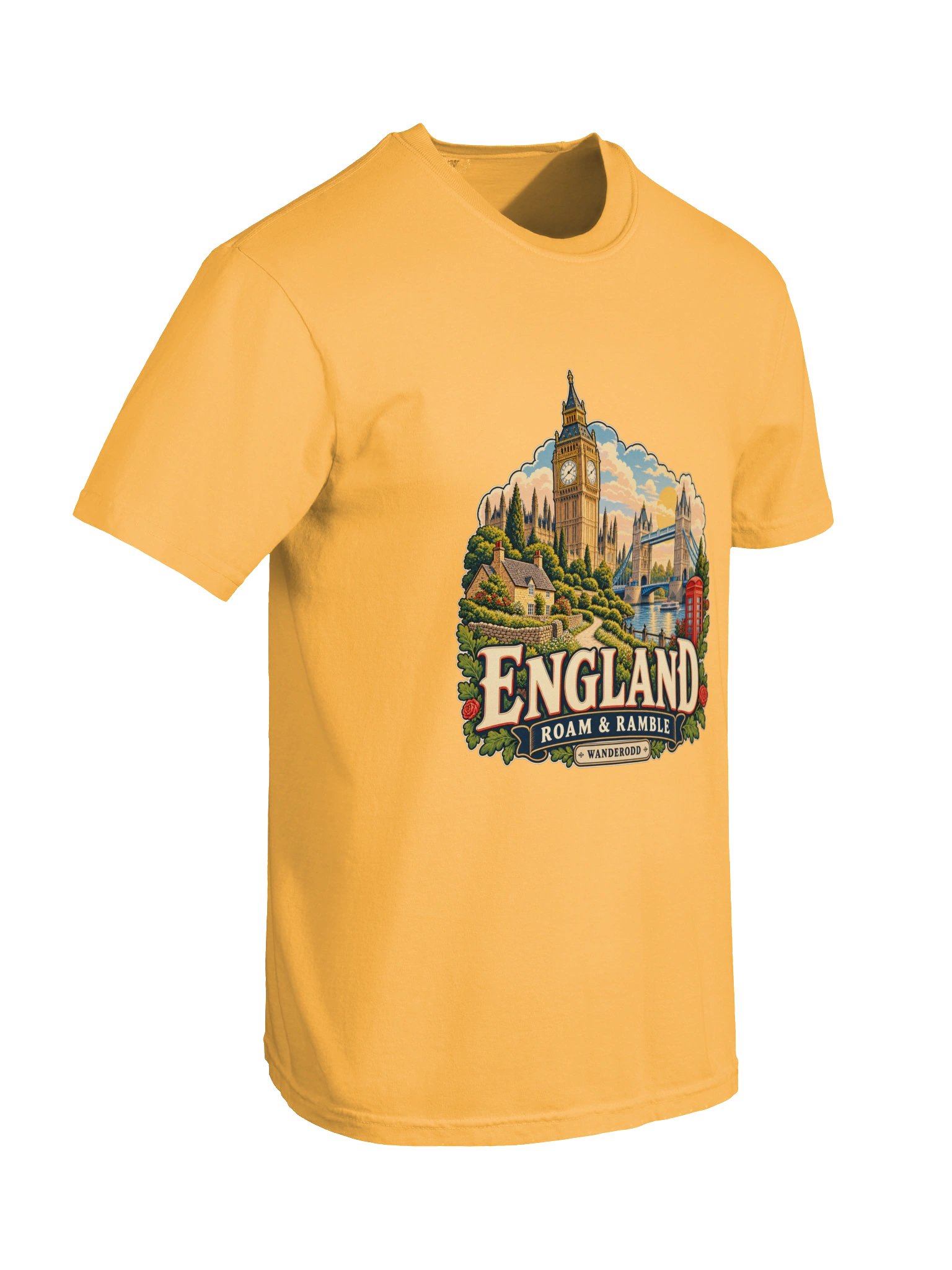 England Big Ben Graphic T-Shirt – Comfort Colors® | WanderOdd product image (100)