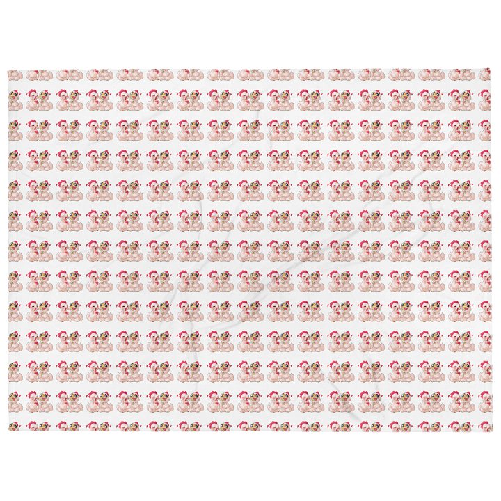 'Hop and Flutter into Love' Throw Blanket product image (1)