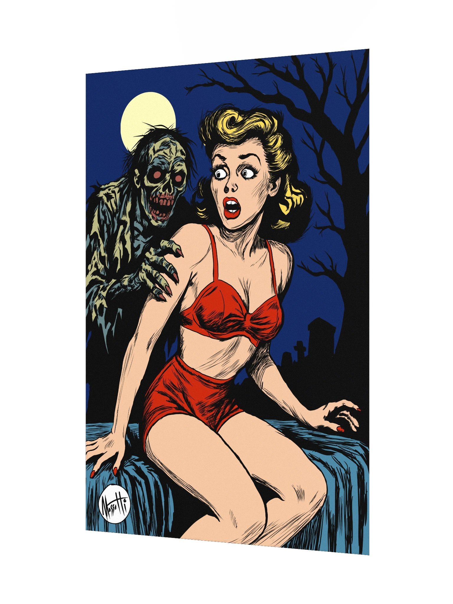 BEAUTY and the ZOMBIE Poster product image (3)