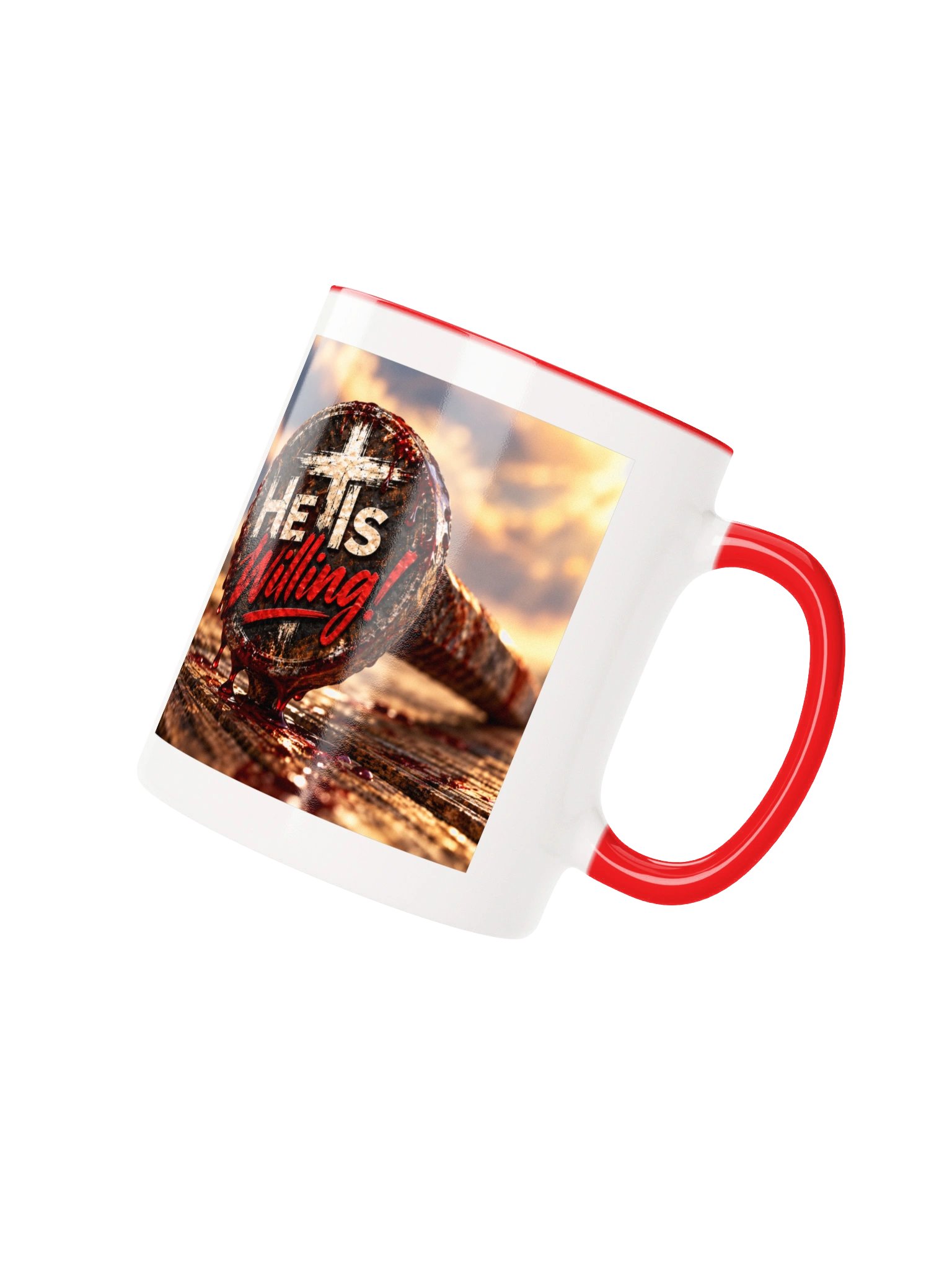 He Is Willing Mug product image (2)