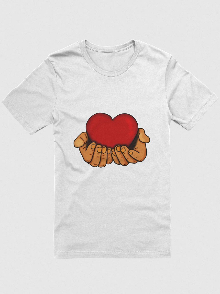 Hold My Heart - White Shirt + Brown Skin Tone product image (1)