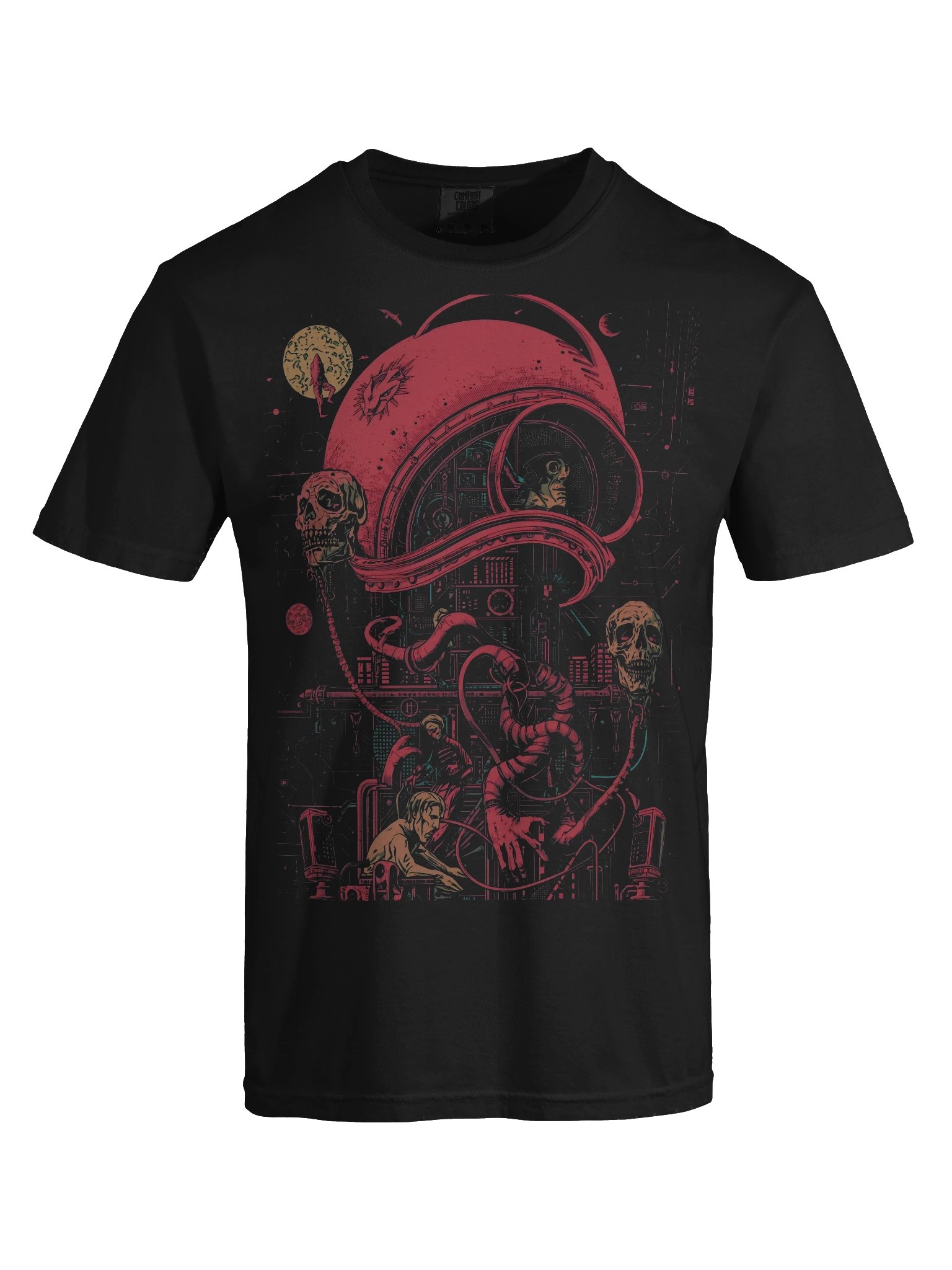 Surreal Cybernetic Dreams Heavyweight T-Shirt product image (2)