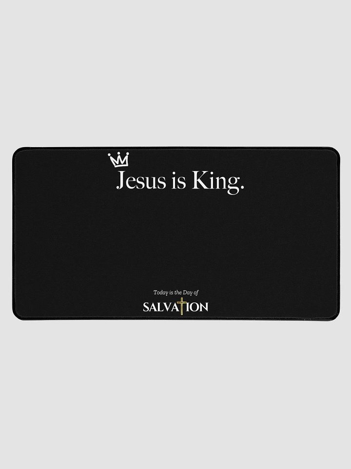 Jesus is King Desk Pad product image (1)